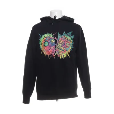 Capuchon sweater (Zwart, Meerkleurig) van H&M Man Katoen, Polyester