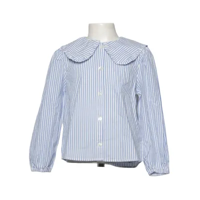Blouse (Blue, White) from Arket Cotton