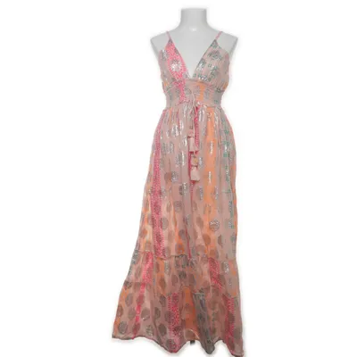 Långklänning (Rosa, Flerfärgad) från Step Into Style Bomull