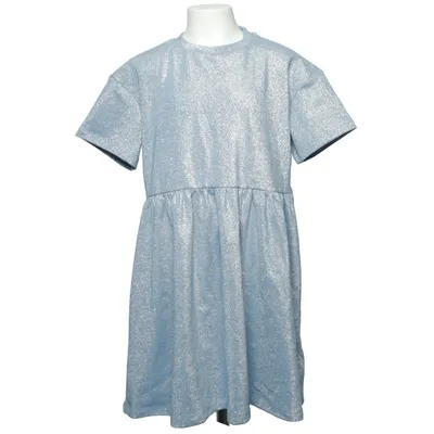 Kleid (Blau) von Arket Baumwolle, Elasthan, Metallfaser, Polyester