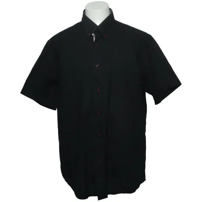 Kortärmad skjorta (Svart) från Garant Bomull, Polyester