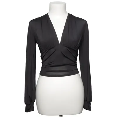 Top (Plunge Top) fra NLY One Elastan, Polyester