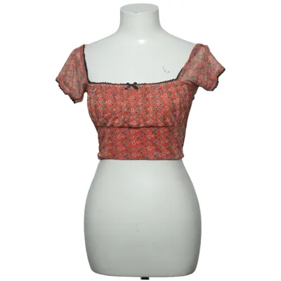 Crop top (Red, Black, Multicolored) from Urban Outfitters Elastane, Polyester