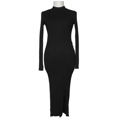 Jurk met col (Zwart) van New Look Tall Polyester, Viscose