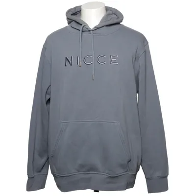 Sweat à capuche (Gris) de Nicce Coton, Polyester