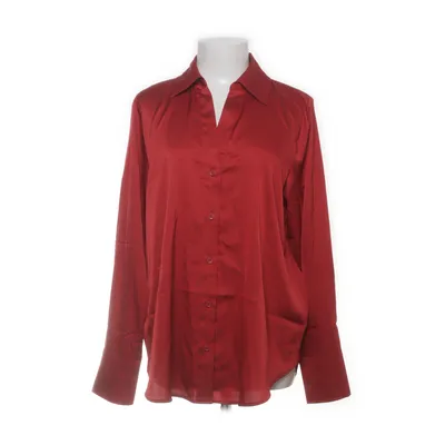 Skjorte (Rød) fra H&M Elastan, Polyester
