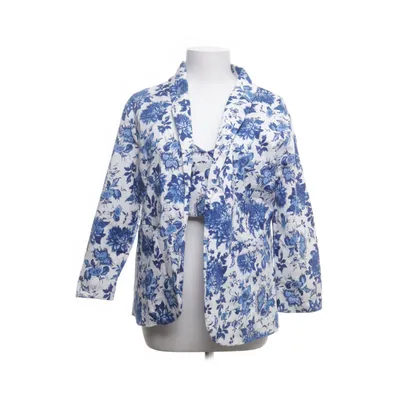 Kavaj (Blå, Vit) från Rut & Circle Bomull, Elastan, Polyester