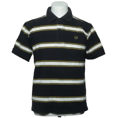 Polotrøje (Sort, Hvid, Gul) fra Fred Perry Bomuld