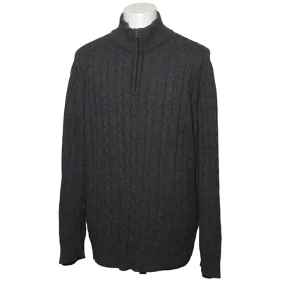 Sweater (Gray) from Croft&Barrow Cotton, Polyamide, Viscose