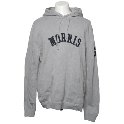 Sweat à capuche (Gris) de Morris Gent's Coton, Laine