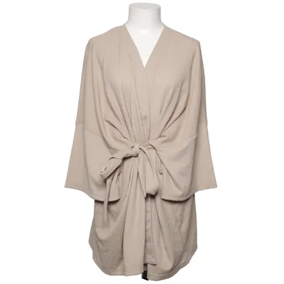 Wrap cardigan (Beige) from MyWear Woman Elastane, Polyester