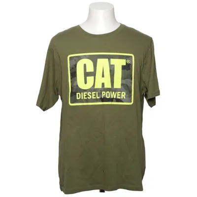 T-shirt (Green, Yellow) from Caterpillar Cotton