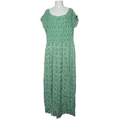 Maxi dress (Green, White, Multicolored) from Yours Viscose