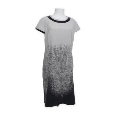 Jurk (Grijs, Blauw) van Marie Méro Katoen, Elastaan, Polyester
