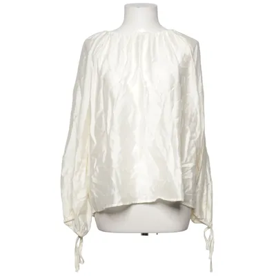 Bluse (Hvid) fra H&M Polyester, Viscose