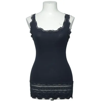Tanktop (Blauw) van Rosemunde Katoen, Zijde