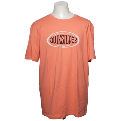 T-shirt (Oranje) van Quiksilver Katoen