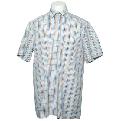 Chemise à manches courtes (Bleu, Vert, Orange, Multicolore) de Andrew James Coton