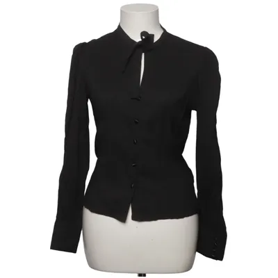 Blouse lavallière (Noir) de Banned Polyester, Viscose