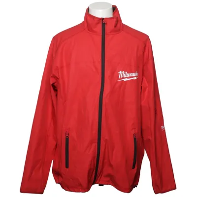 Jacket (Red, Black) from Milwaukee Elastane, Polyester