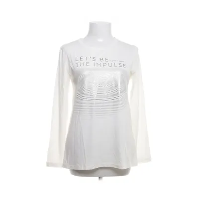 Long sleeve T-shirt (White, Silver) from Guitare Elastane, Viscose