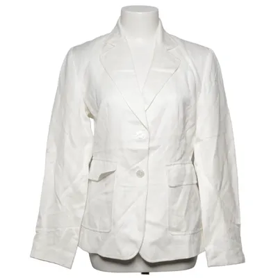 Blazer (Weiß) von Style Woman Leinen, Polyester, Viskose