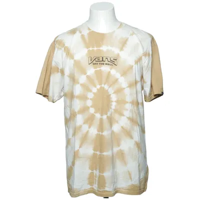 T-shirt (Brown, White) from Vans Cotton
