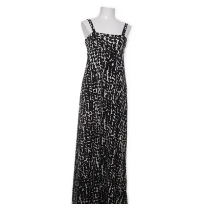 Dress (Black, White) Elastane, Polyester