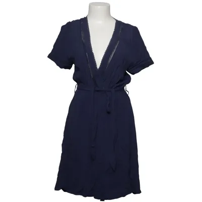 Wickelkleid (Blau) von Lovie&Co Polyester, Tencel