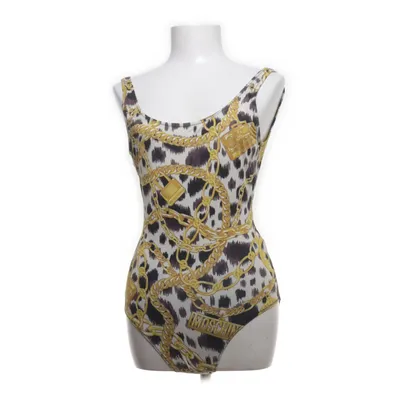 Badpak (Geel, Meerkleurig) van H&M x Moschino Elastaan, Polyester, Polyamide
