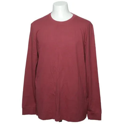 Long sleeve T-shirt (Red) from Marfinno Cotton