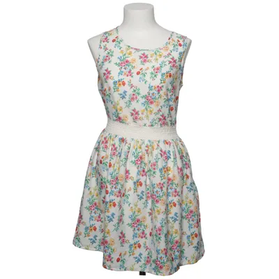 Dress (White, Multicolored) from Atmosphere Cotton, Polyester