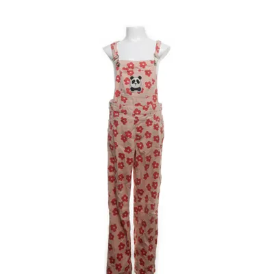 Dungarees (Pink) from Mini Rodini Organic cotton, Elastane