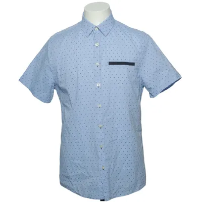 Chemise à manches courtes (Bleu) de Savvy Citizen Coton