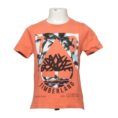T-shirt (Orange, Multicolored) from Timberland Cotton, Elastane