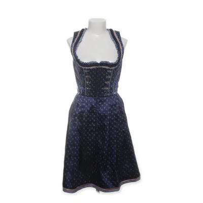 Dirndl (Blauw, Meerkleurig) van Krüger Madl Katoen, Polyester