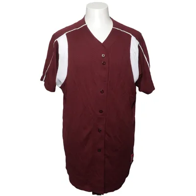 Baseball T-shirt (Red, White) from Rawlings Polyamide, Polyester