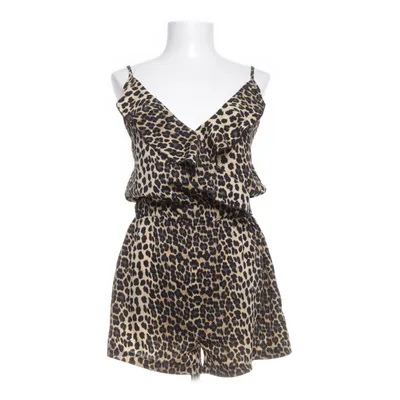 Jumpsuit (Black, Beige) from Papillonne Polyester