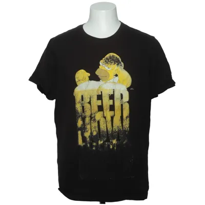 T-shirt (Black, Yellow) from The Simpsons Cotton