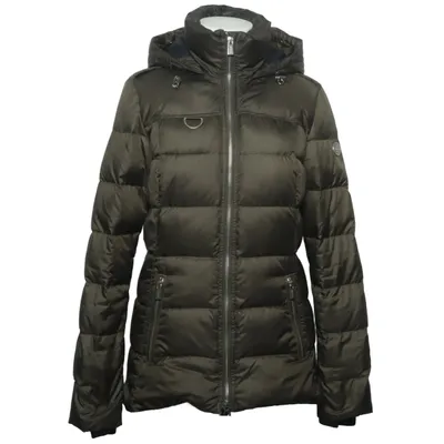Down coat (Green) from Snoot Down, Feather, Polyester