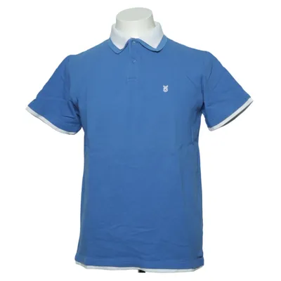 Polo (Bleu, Blanc) de Two & Two Coton