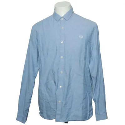 Buttondown-skjorta (Blå) från Fred Perry Bomull