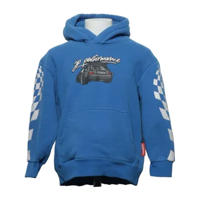 Capuchon sweater (Blauw, Wit, Zwart) van JP Performance Katoen, Polyester