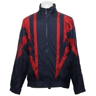 Sports jacket (Blue, Red) from Adidas Cotton, Polyamide, Polyester