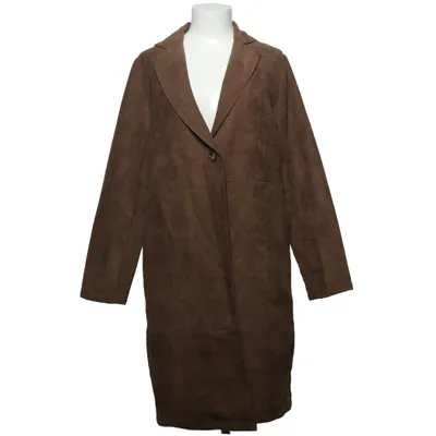 Coat (Brown) from Black Story Polyester