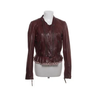 Bikerjacka (Röd) från Jofama Bomull, Polyester, Skinn