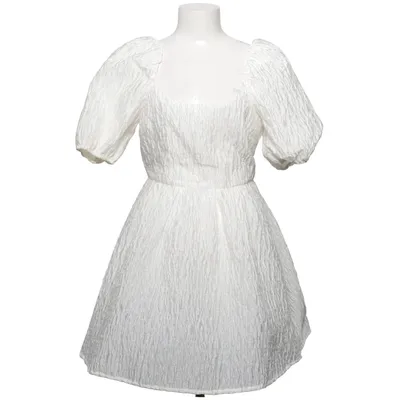 Kjole (Deep Back Mini Dress) fra NA-KD Polyester, Viscose