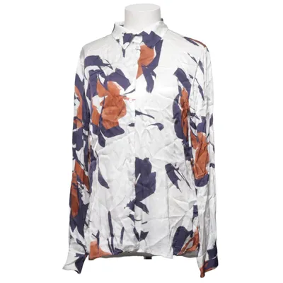 Blouse (Wit, Blauw, Bruin, Meerkleurig) van The Shirt Factory Viscose