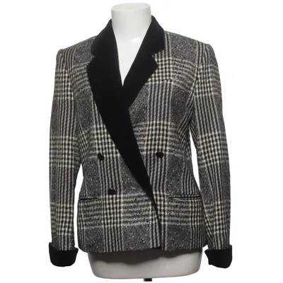 Blazer (Gray, Black, White) from Lutz Teutloff Cotton, Viscose