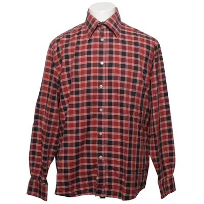 Chemise (Rouge, Noir, Blanc) de Bison Coton